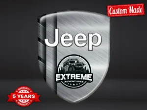Jeep Adesivi Paraurti Artigianali Forti Limitati Speciali
